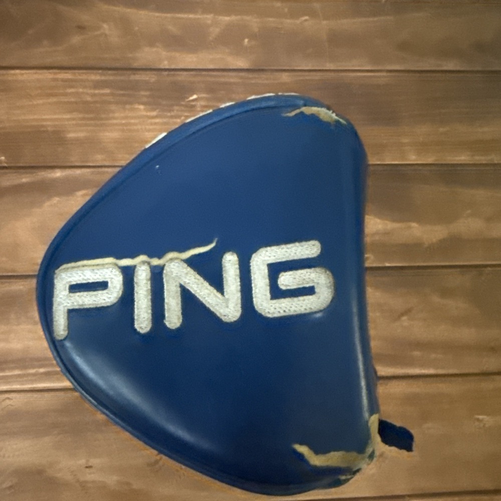 Ping CRAZ-E G2i Magnetic Mallet Putter Head Cover Blue Head cover